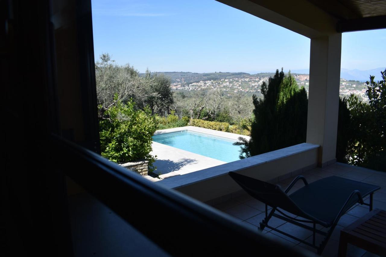 Ampelos Hillside Villa Akrata Exteriör bild